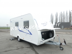 Caravelair - Alba 466 3 Pack safety + cosy + shower + chauffage gaz + auvent 6 places 