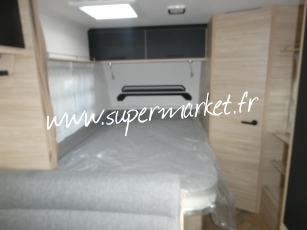 Caravelair - Sport line 410 plan camping car auvent ou store