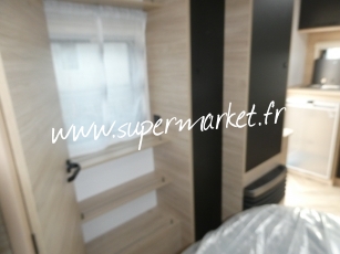 Caravelair - Sport line 410 plan camping car auvent ou store