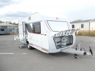 Burstner - Premio 395 ts Lit fait pack premio et auvent