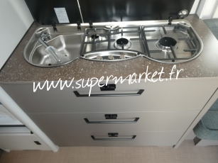 Burstner - B 66 Averso 465 TS Plan camping car 