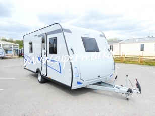 Caravelair - Sport line 455 plan camping car avec AUVENT OU STORE