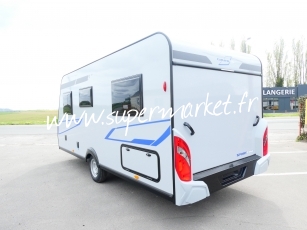 Caravelair - Sport line 455 plan camping car avec AUVENT OU STORE
