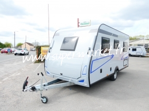 Caravelair - Sport line 455 plan camping car avec AUVENT OU STORE