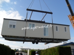 installation de mobil home - 