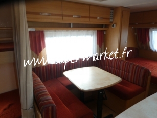 Caravelair - Ambiance style 556  6 places vrai douche Ref 2304