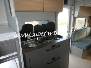 Burstner - B 66 Averso Plus 510 TK  10% DE REMISE AVEC AUVENT OU STORE 